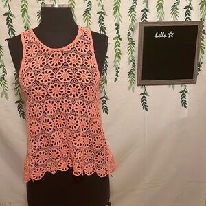 Size XS Pins & Needles Lace Tank Top D1